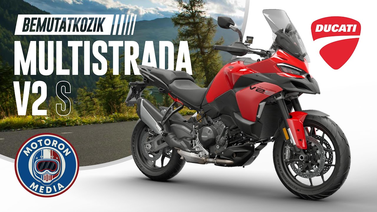 Bemutatkozik az ÚJ Ducati Multistrada V2 S
