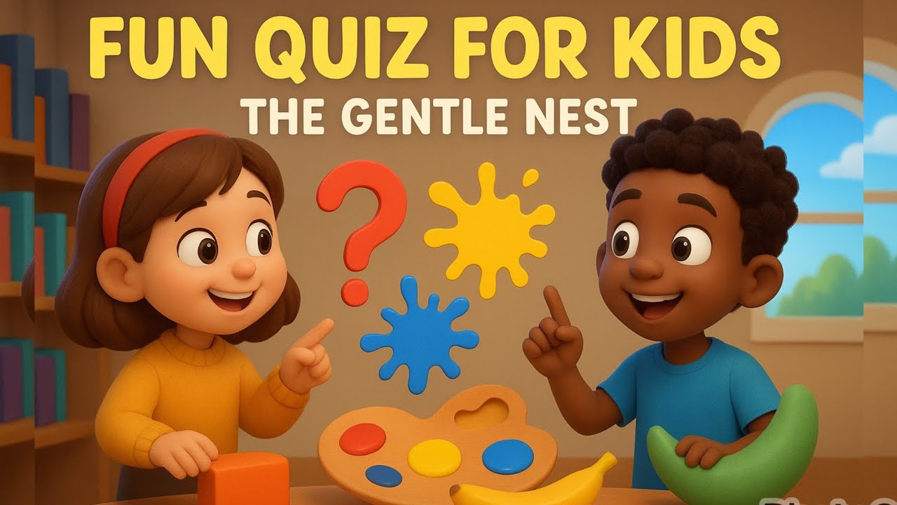 🎯Brain Games for Kids | Early Learning and Fun Quiz | Preschool Quiz game 