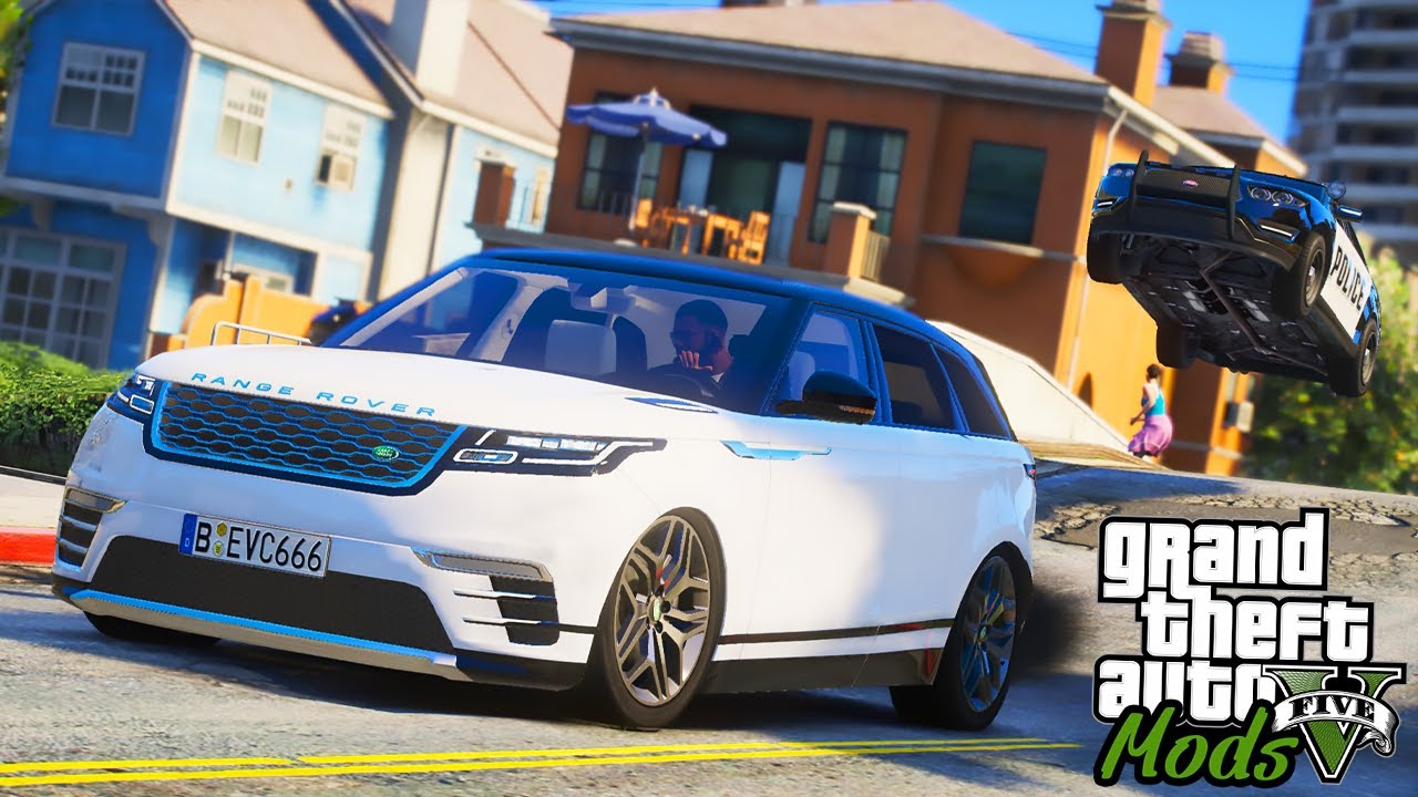 FUGA DA POLICIA COM RANGE ROVER VELAR 2019! - GTA 5 MODS