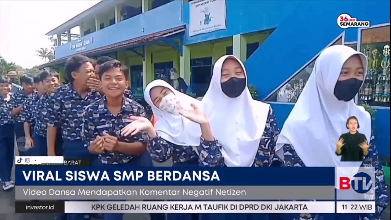 Tanggapan Sekolah Terkait Video Viral Dansa Siswa SMPN 1 Ciawi