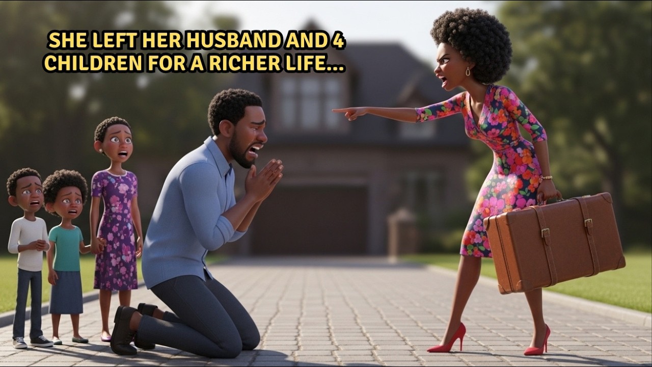 She Left Her Husband and 4 Children for a Richer Life... But Karma Hit Hard