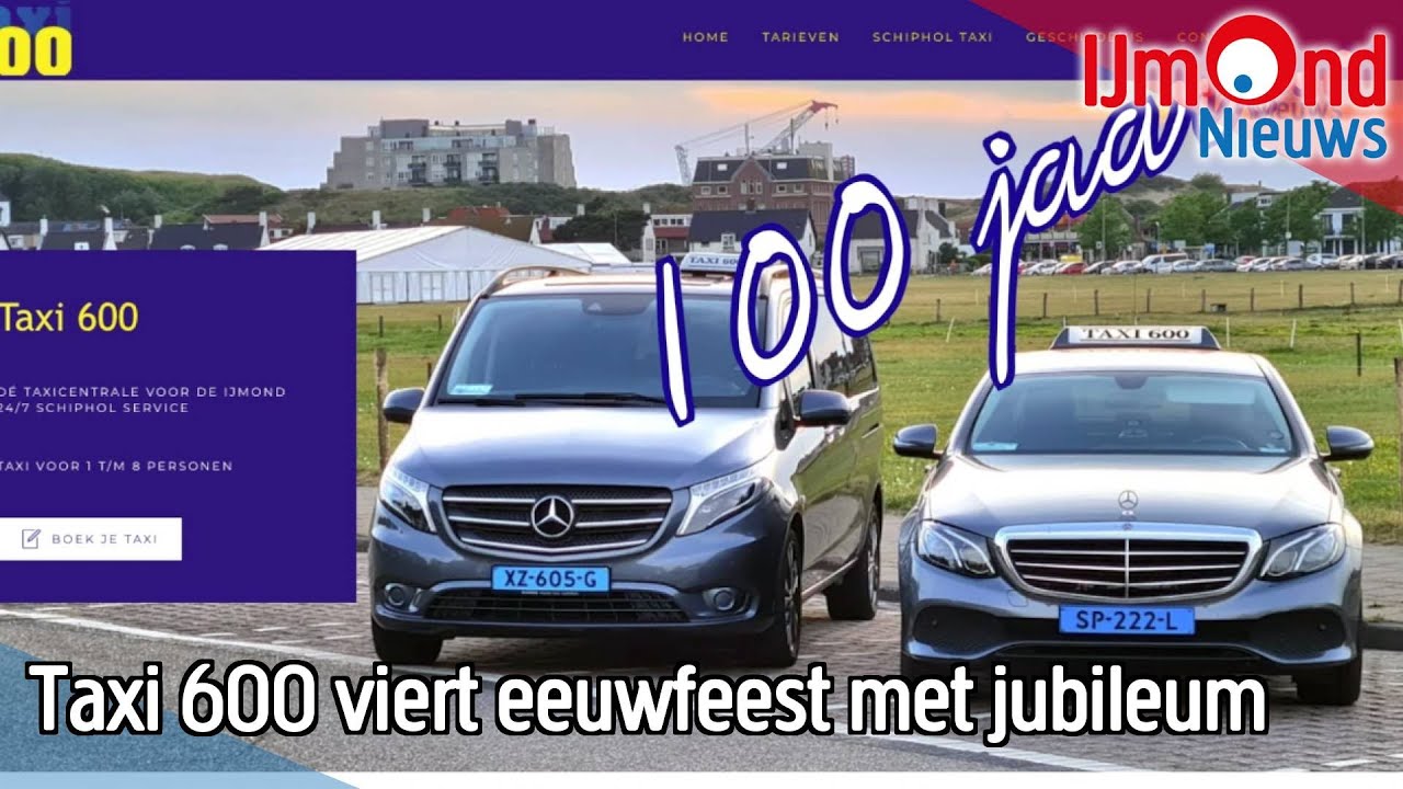 Taxi 600 viert eeuwfeest met jubileum