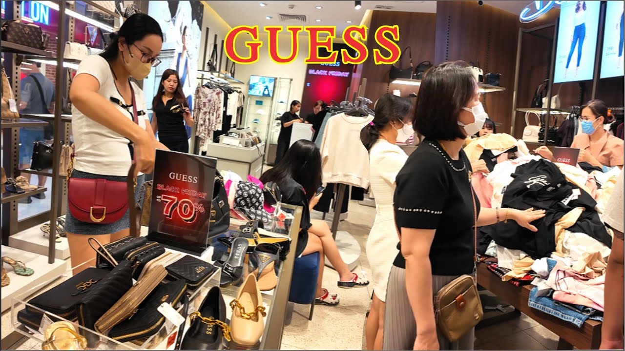 Black Friday GUESS 80% THỜI TRANG HÀNG HIỆU MỸ Đổ Đống Mua Hàng Giống Đồ Si Tại ĐỒNG KHỞI SAIGON