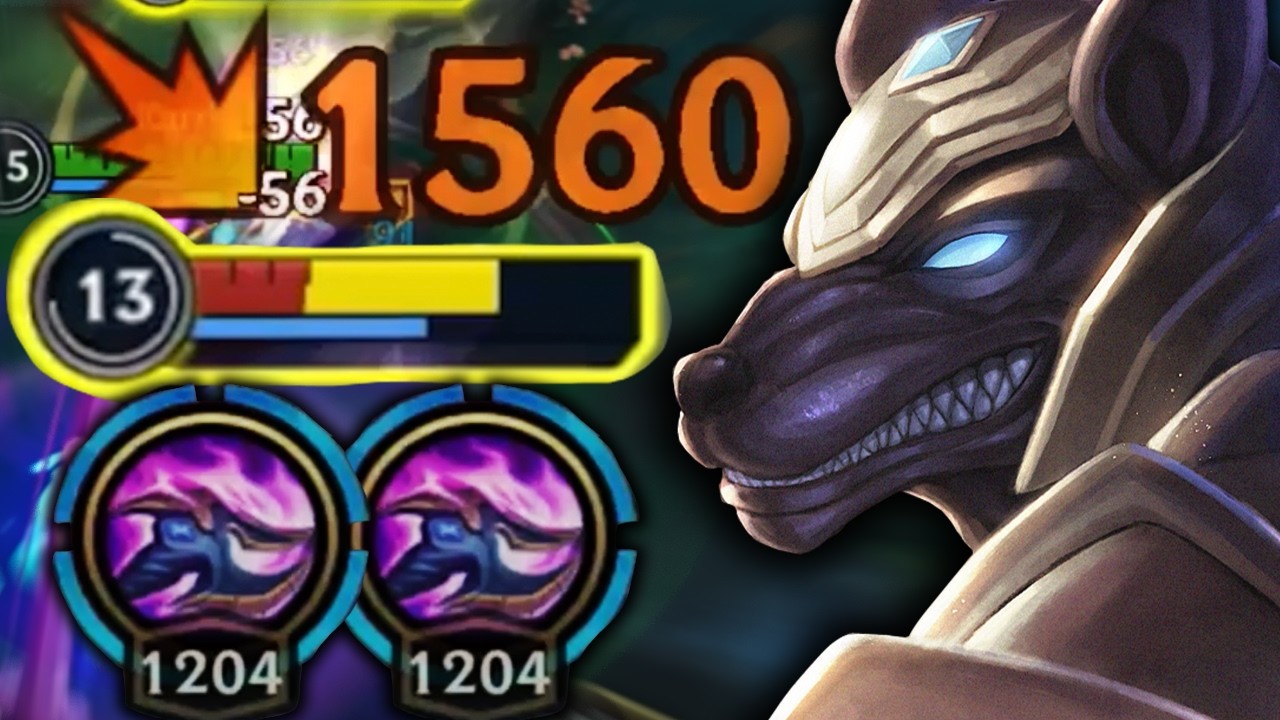 Wild Rift Nasus is OP &mdash; 1560 Crit Damage!
