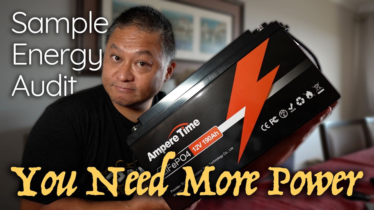 Your Camper Needs An Energy Audit // AmpereTime 190Ah LiFePO4 Battery Test & Review