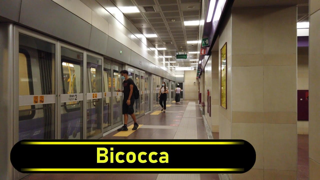 Metro Station Bicocca - Milan 🇮🇹 - Walkthrough 🚶