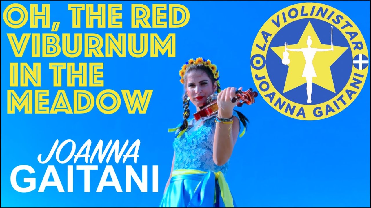 Oh, the Red Viburnum in the Meadow  -Ой у лузі червона калина - La Violinistar - Joanna Gaitani