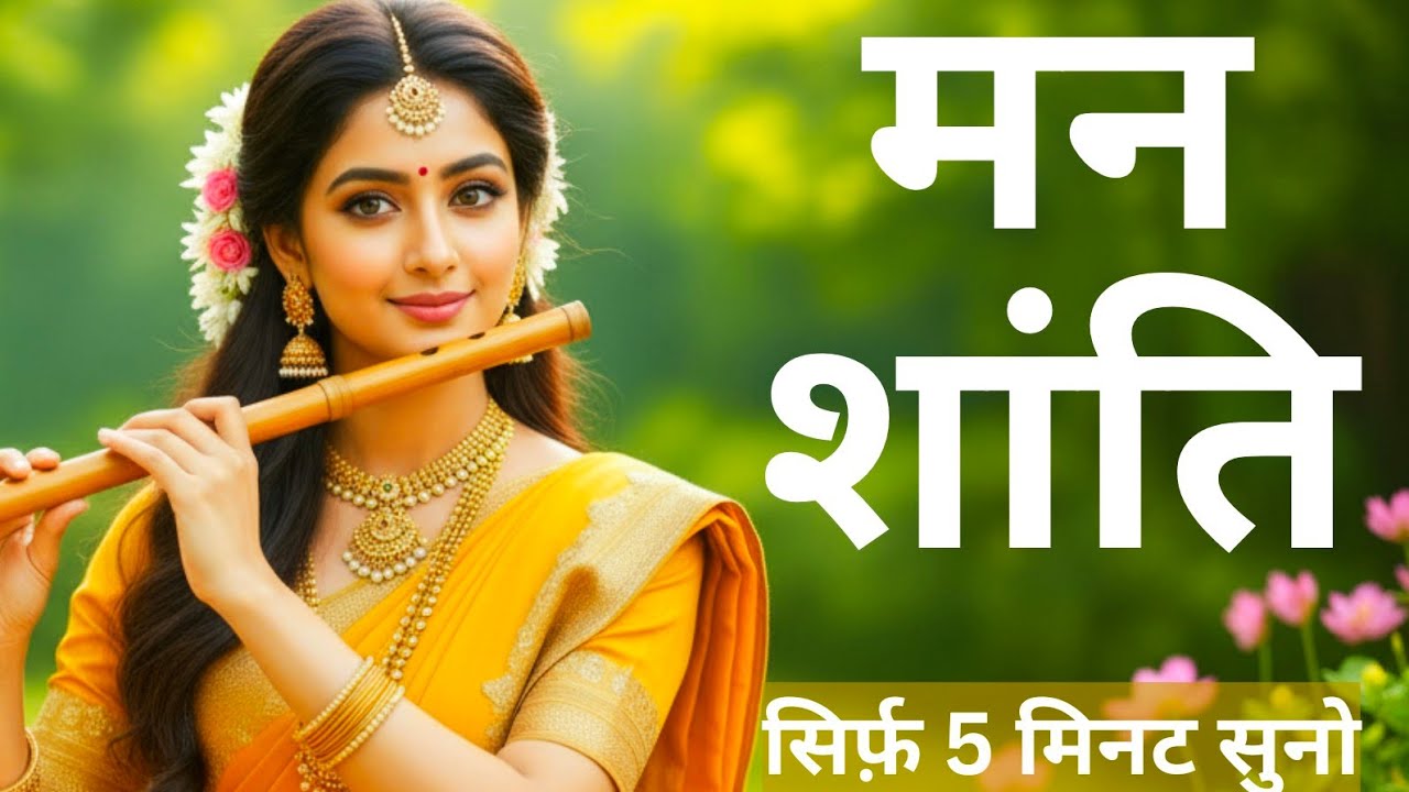 मन को शांति प्रदान करने वाली बांसुरी । Peaceful Flute Music for Relaxation, meditation & Healing