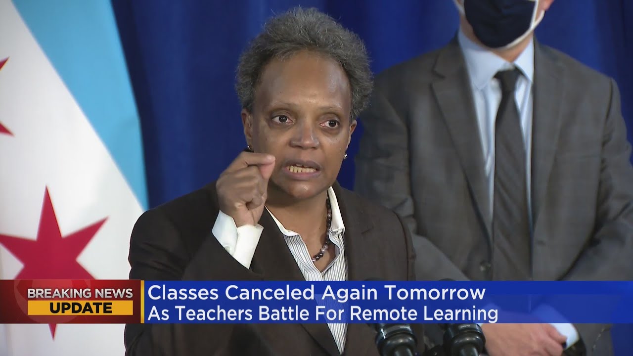 Classes Canceled Again For CPS Students Thursday As Teachers Battle For Remote Learning