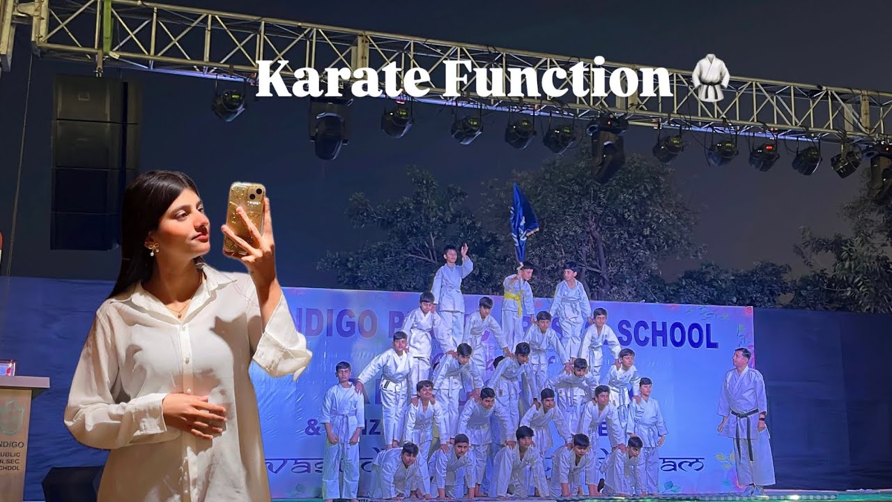 Karate function 🥋 || Preetigoyal-h1h || Day 91
