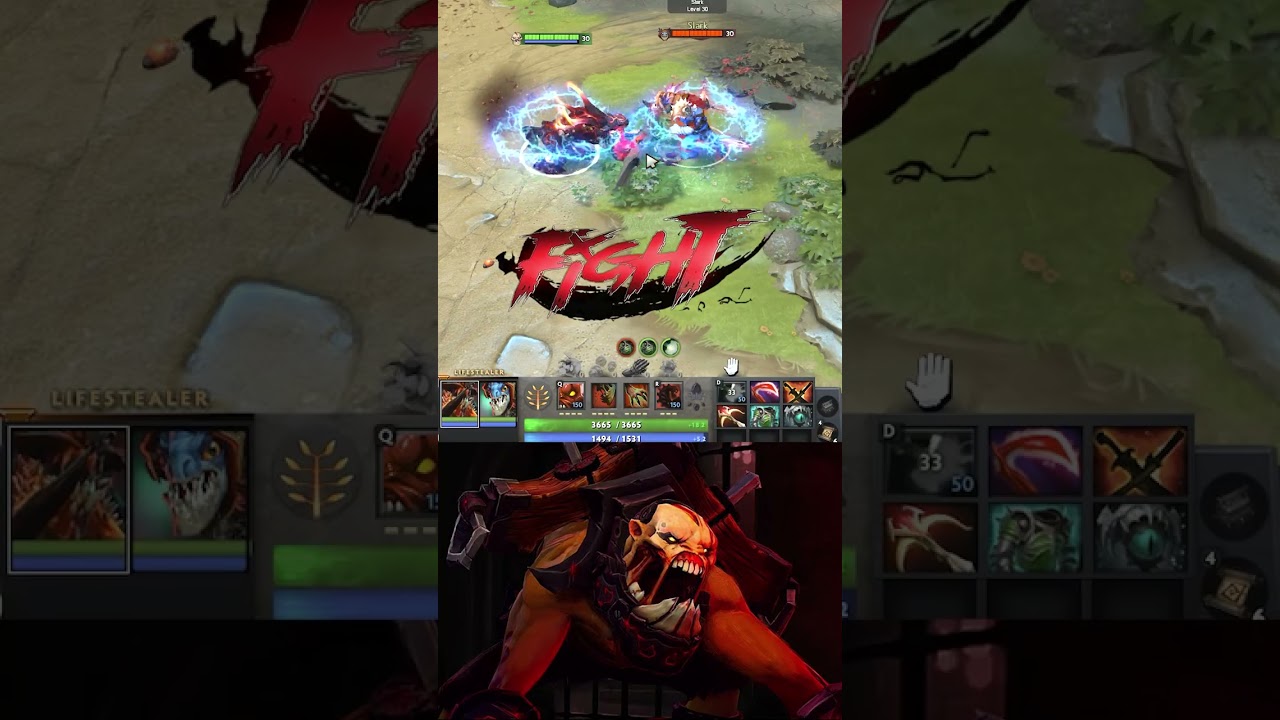 Life Stealer vs Slark | 1vs1 | Who's stronger ?