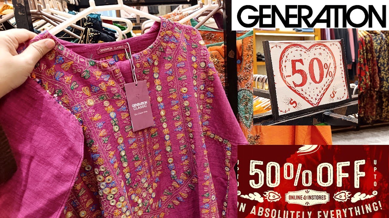 📢 Generation Flat 50% Clearance Sale🔥Generation Biggest winter sale 2026🔥Generation