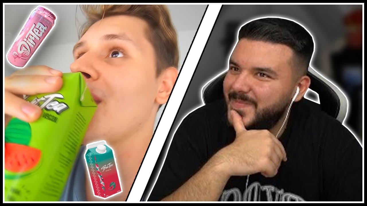 CanBroke REAGIERT auf Welcher YOUTUBER/RAPPER hat den BESTEN EISTEE? #1