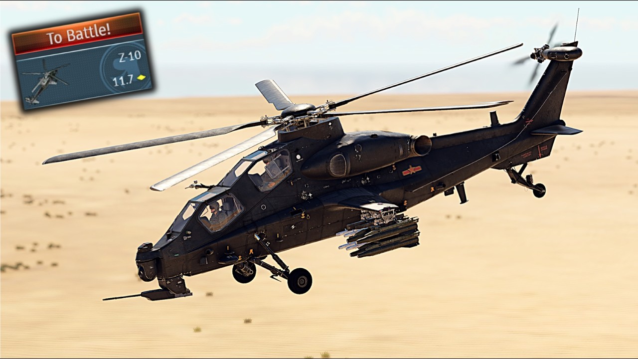 🇨🇳 The Dragon Strikes | Z-10 : Attack Helicopter☠️| Squadron Battles 8x8 🏆|  (WarThunder) IWSM
