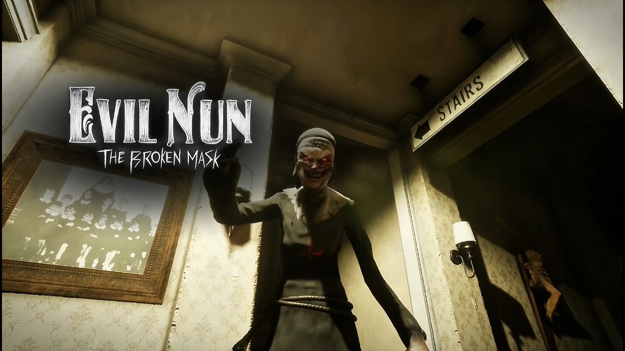 EVIL NUN - THE BROKEN MASK - CAN I ESCAPE ALIVE - FROM EVIL NUN SCHOOL - WATCH TILL END -DOOR ESCAPE