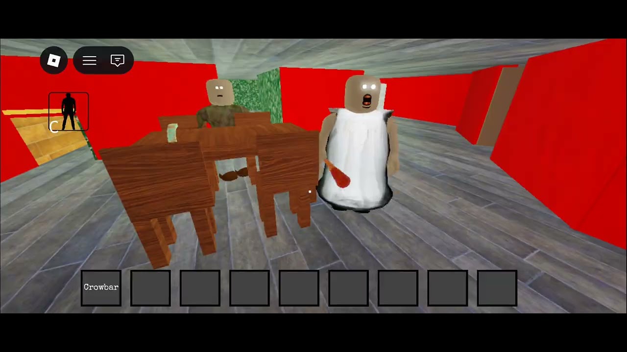 Jugando en Roblox granny Chapter Two 
