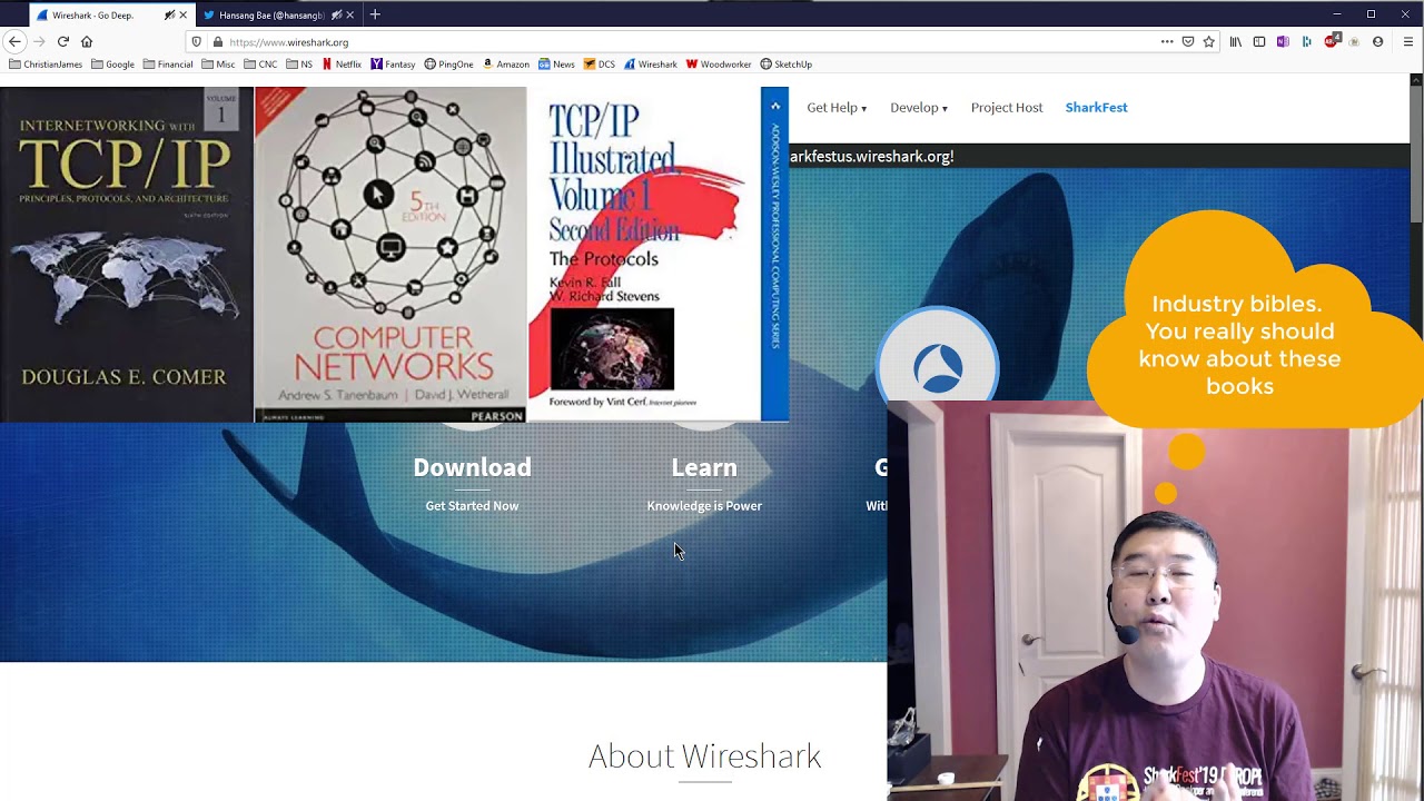 Hansang's Wireshark TCP/IP Course Introduction