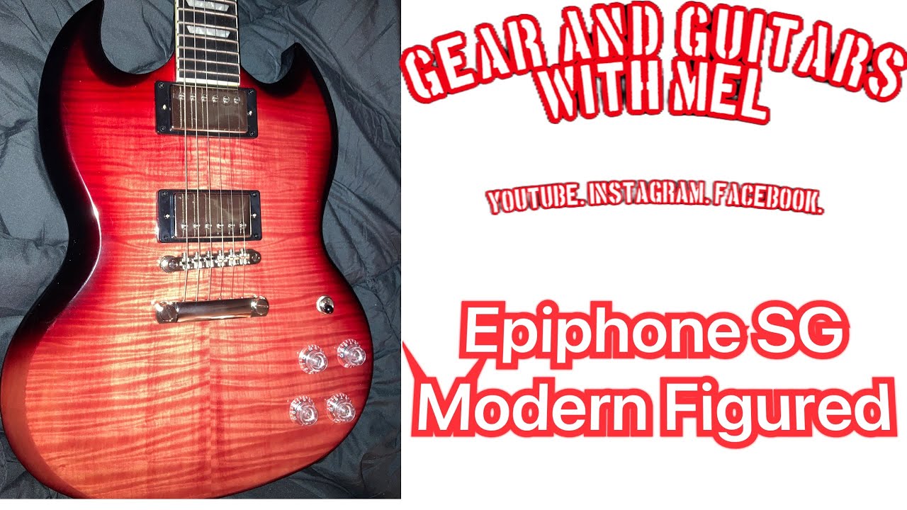 The Epiphone SG Modern Figured