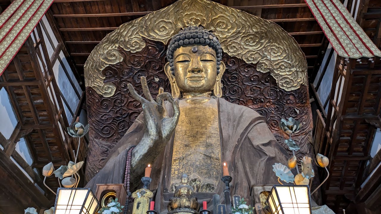 日本三大仏の一つ 岐阜大仏の正法寺を「ぶらヒロシ」