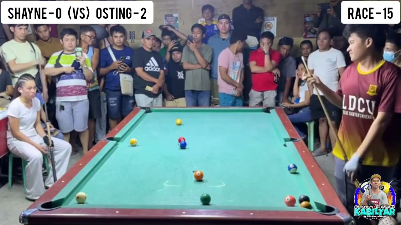 SHAYNE acebar 🆚 OSTING marlags🎱👌