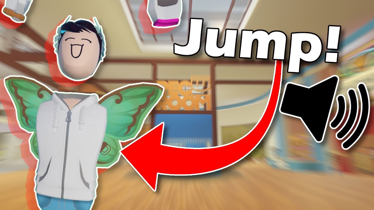Rec Room But Every Time I JUMP, a SOUND EFFECT plays?!
