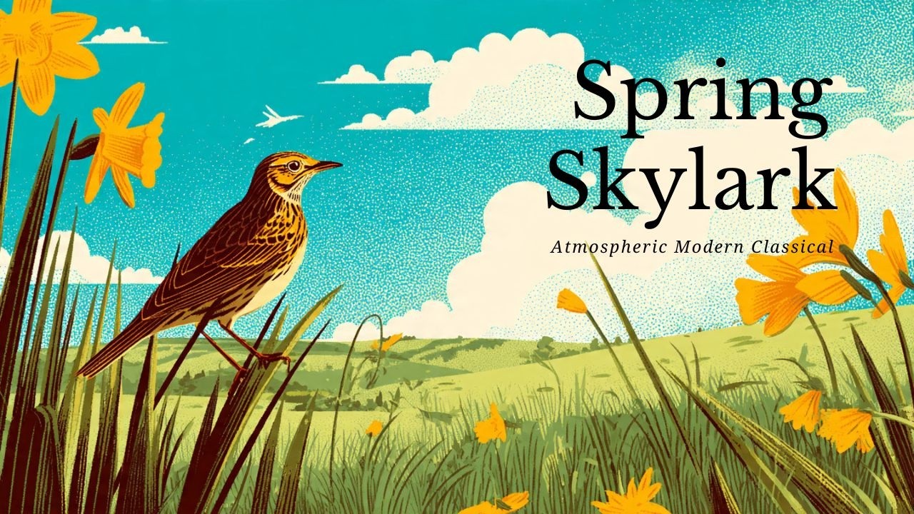 Spring Skylarks | Light Academia Piano for Early Spring | Atmospheric Modern Classical