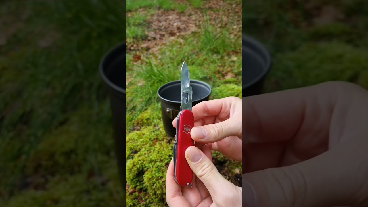4 geheime Funktionen des Schweizer Taschenmesser! #survival #bushcraft #outdoors