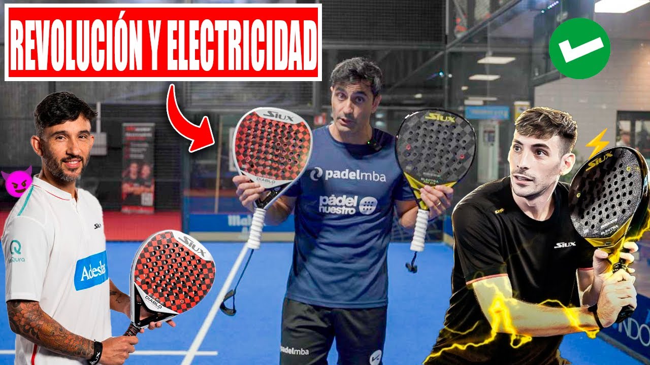 DISCUTO con un SEGUIDOR sobre QUÉ PALA es mejor: SIUX STUPA Vs SANYO (DIABLO PRO 3-ELECTRA PRO ST3)