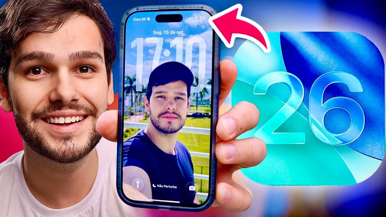 SAIU! iOS 26 OFICIAL - CONHEÇA AS PRINCIPAIS NOVIDADES