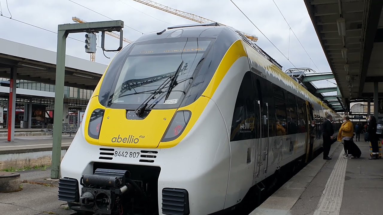 TÜBINGEN TO STUTTGART BY RB18 | TRAVEL REPORT