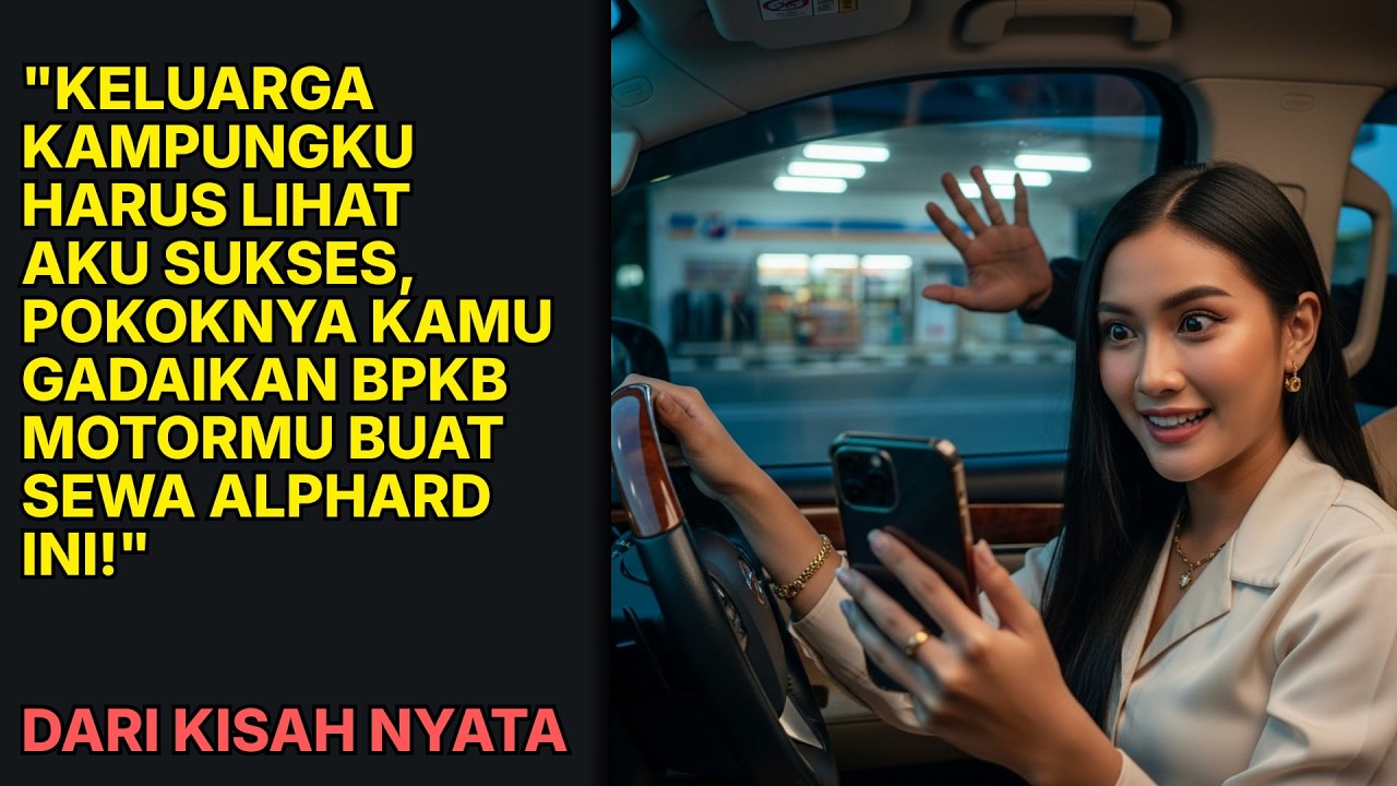 Istri Pamer MUDIK NAIK ALPHARD, Keringat Dingin Saat PEMILIK ASLI Minta Kuncinya Di Rest Area!