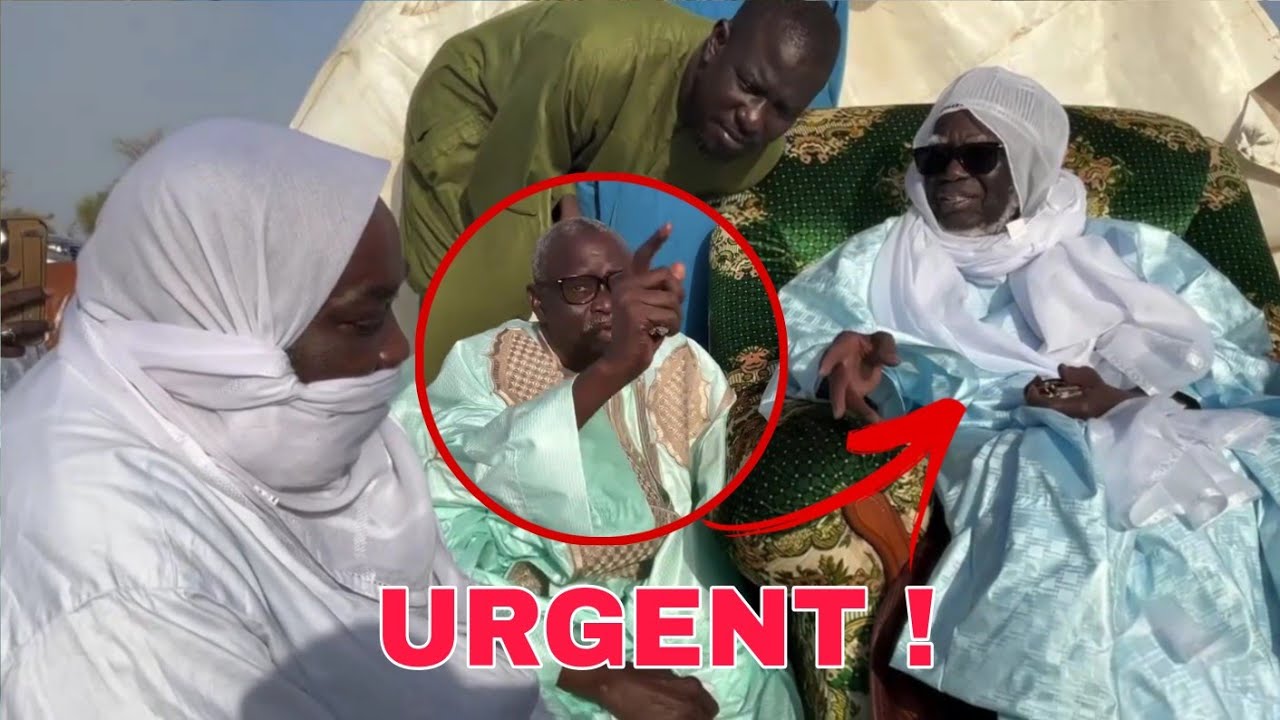 🔴Urgent Visite du Khalif Général des mourides Serigne Mountakha Mbacké Dekhlé Si