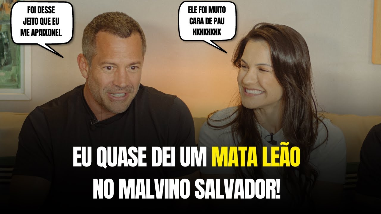 COMO O MALVINO SALVADOR E KYRA GRACIE SE CONHECERAM?  #KyraGraciePodcast #13 #malvinosalvador
