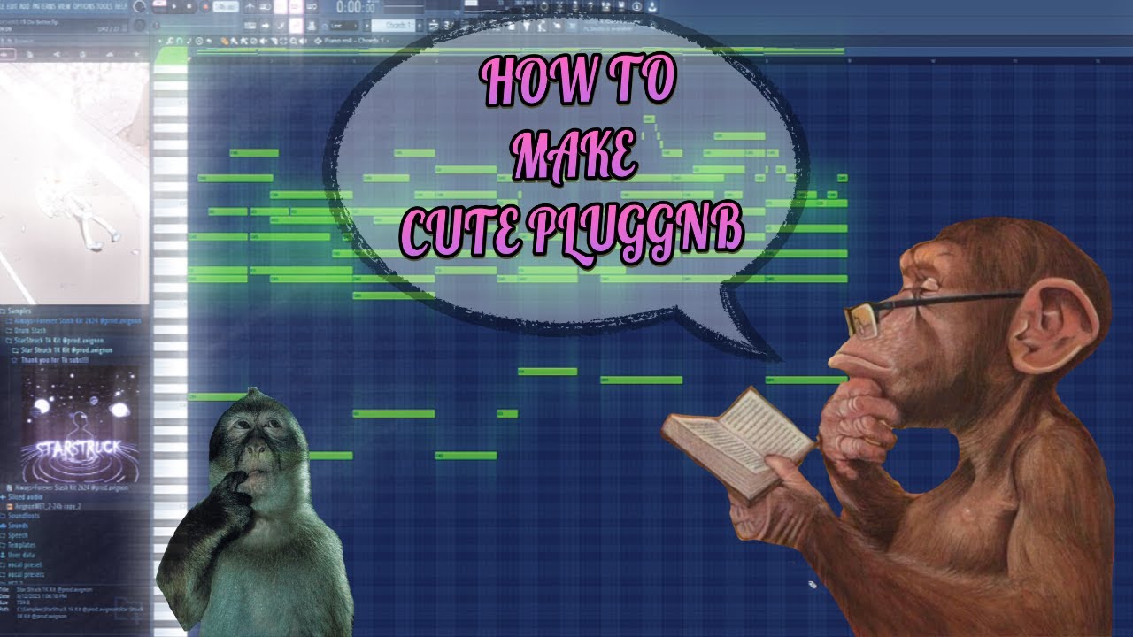 How to make cute pluggnb type beats (tutorial)