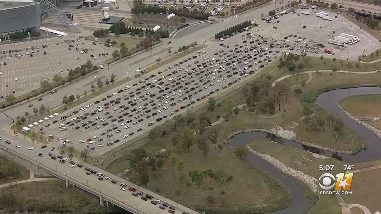 Massive Food Drives Becoming Common Sight In North Texas