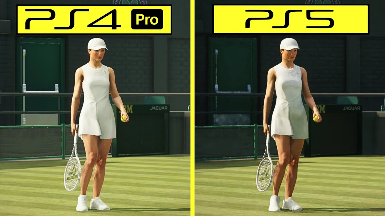Top Spin 2K25 PS4 Pro vs PS5 Graphics Comparison