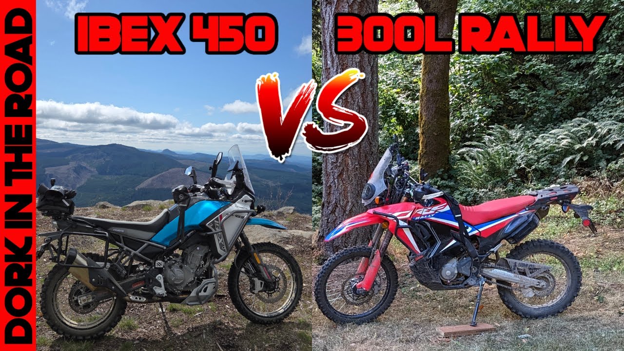Honda CRF300L Rally vs CFMOTO Ibex 450 (I Have Both)