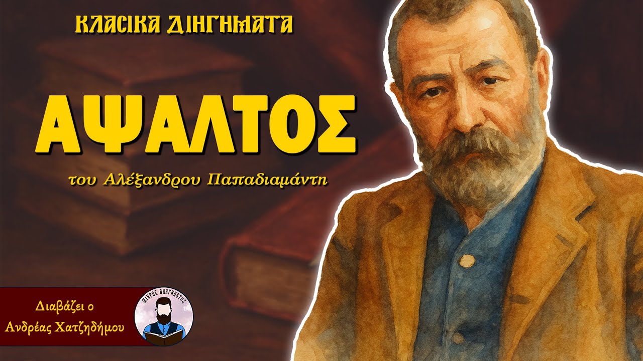 Άψαλτος - Αλέξανδρος Παπαδιαμάντης | Ο Ανδρέας Διαβάζει Κλασικά Διηγήματα