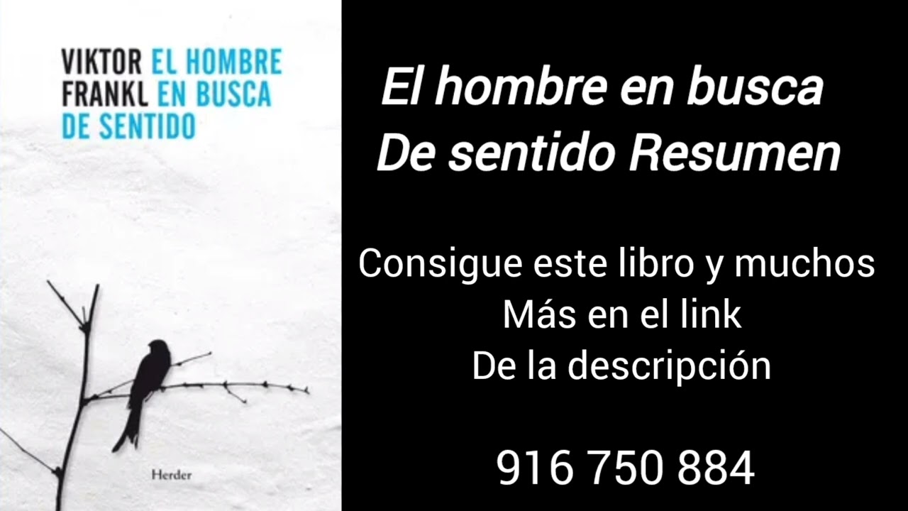 El hombre en busca de sentido resumen
