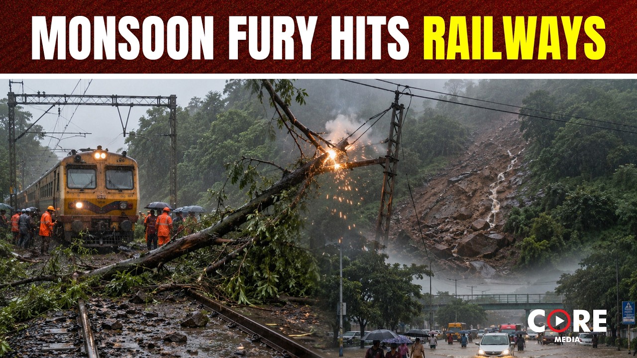 100+ Trains Cancelled as Landslides Cripple Mumbai-Pune Rail Route | Maharashtra Rains