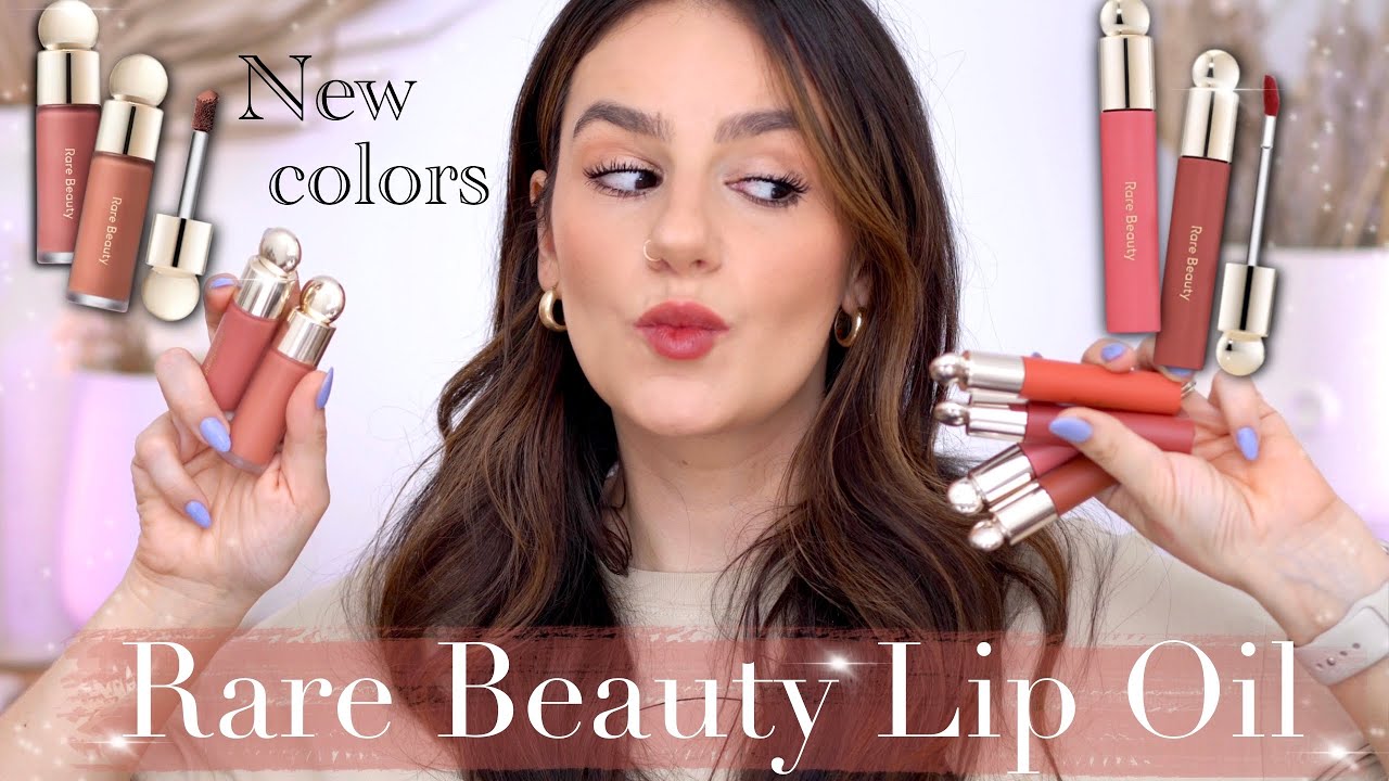RARE BEAUTY LIP OIL + NEW LIQUID BLUSH COLORS: Application + Review || Tania B Wells