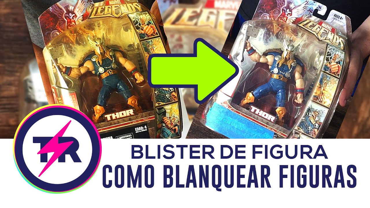 COMO BLANQUEAR BLISTER DE FIGURAS