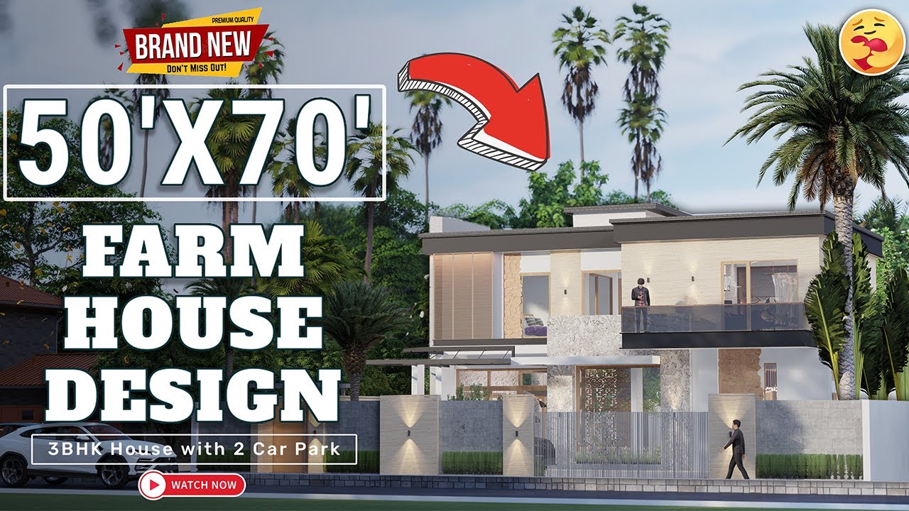 Farm House Design | 50X70 House Design | LUXURY House Design
