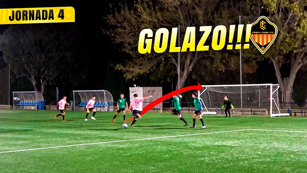 ⚽️ PARTIDO MUY APRETADO 🔥  *LIGA FÚTBOL J4* Crazy Crew FC
