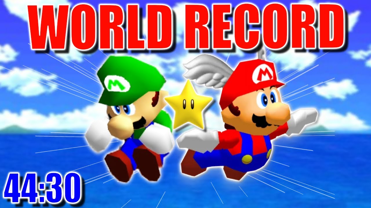 [World Record] 120 Star Co-op Speedrun in 44:30