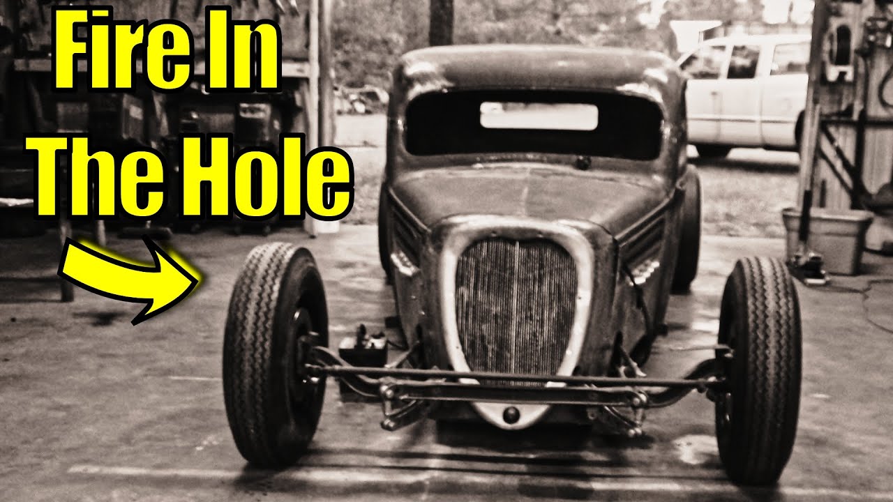 47 Ford Truck Rat Rod Build - First Crank