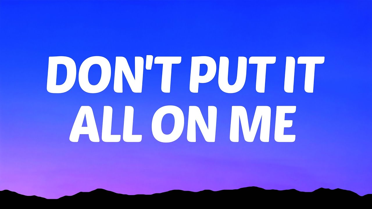 Noah Cyrus - Don't Put It All On Me (Lyrics) ft. Fleet Foxes