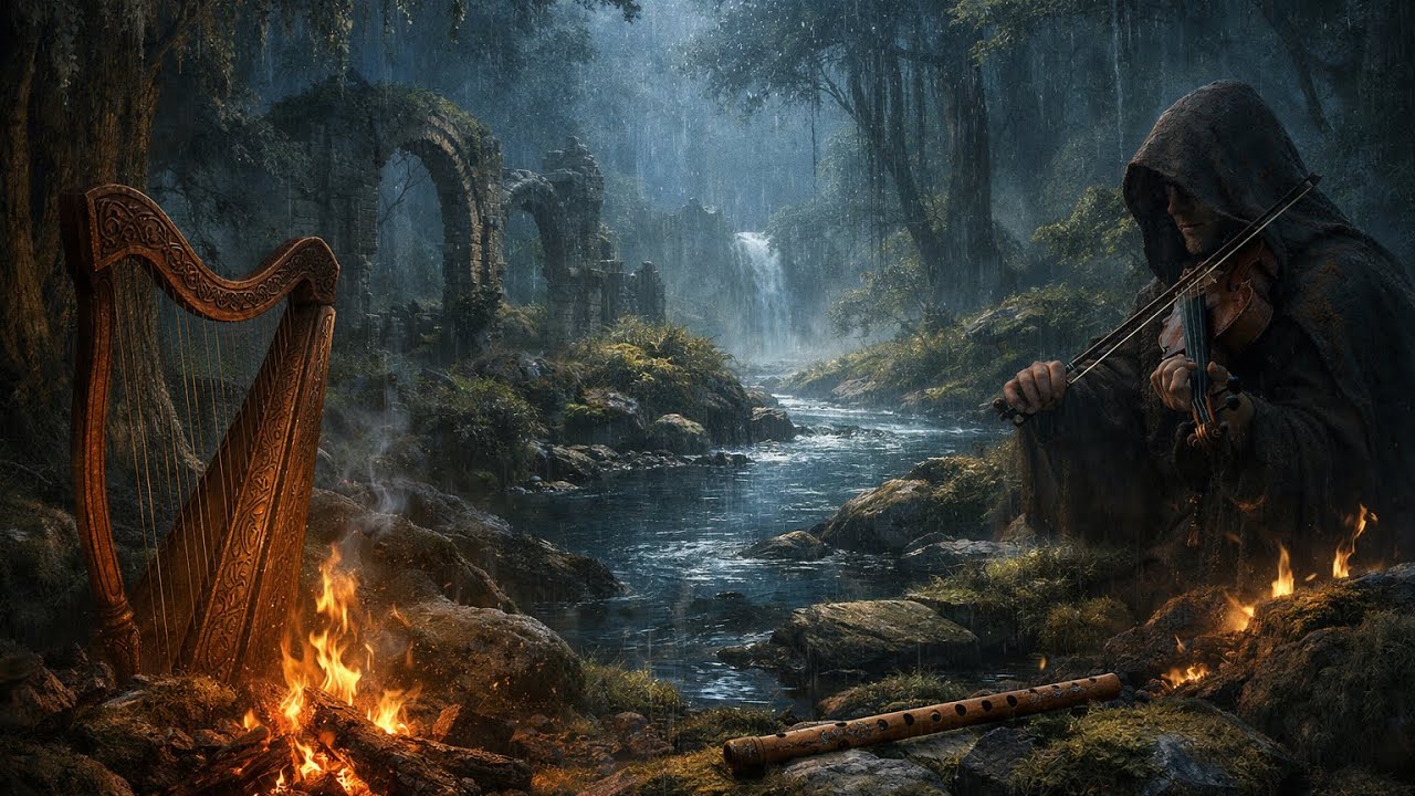 Música Medieval | Reflexionar en soledad, calma y relajación 