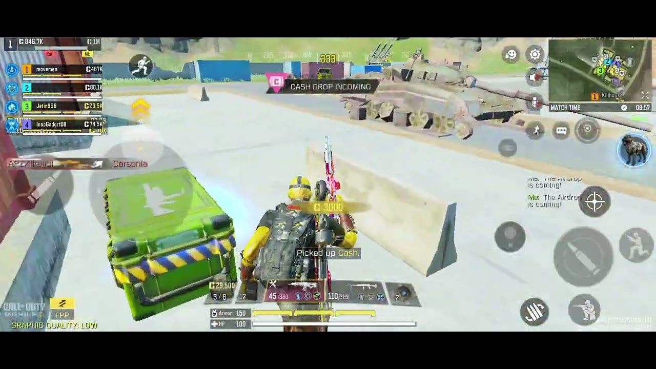 | COD Mobile Battle Royale | 4-Man Squad DOMINATES Plunder Map | 2026 | 1st Position Victory 🏆 |