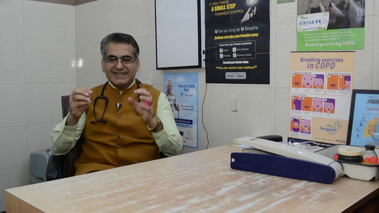 Dr Hemant Kalra talking about Allergic Rhinitis